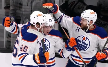 Oilers Extend Forward Quinn Hutson’s Contract for Two Years