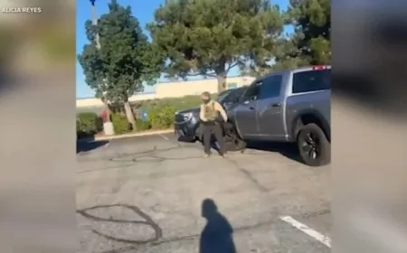 Video Captures Immigration Agents Rapidly Departing Downey Home Depot