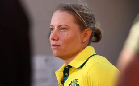 Captain Healy Announces Retirement from Cricket After Summer Season