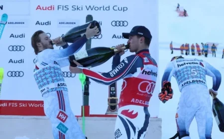 Rassati Triumphs in Adelboden Slalom Victory