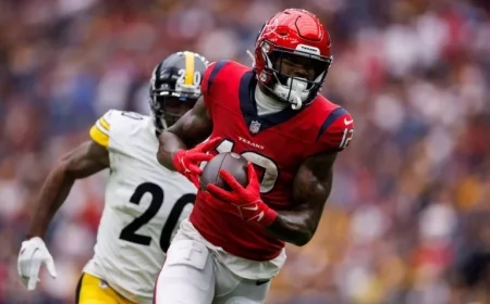 Texans vs. Steelers Wild Card Preview: Bet on Nico Collins for First TD (+600)