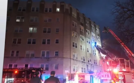 Over 30 Injured as Fire Engulfs East Orange Apartment Building