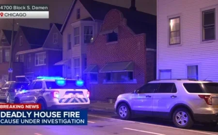 Fatal Fire Claims Life on South Damen Avenue, Back of the Yards