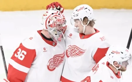 Red Wings Aim to Build Momentum in Tight Eastern Conference Race