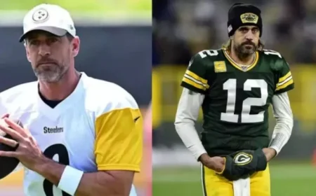 Steelers QB Reacts to Aaron Rodgers’ Wife Brittani’s Influence on NFL Future