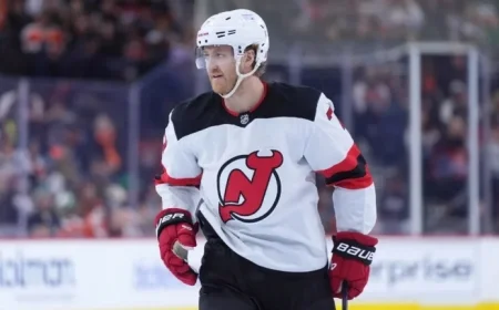 Devils’ Hamilton Rejoins Lineup Monday After Missing Against Jets