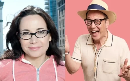 Rob Schneider and Janeane Garofalo Perform Live in Santa Barbara