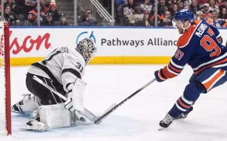 McDavid’s Streak Continues Despite Oilers’ 4-3 Shootout Loss to Kings