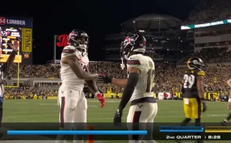 Stroud Connects with Kirk, Texans Score Against Steelers