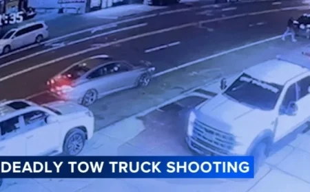 Fatal Shooting in Northeast Philadelphia: Man Killed, Woman Injured in Tow Truck