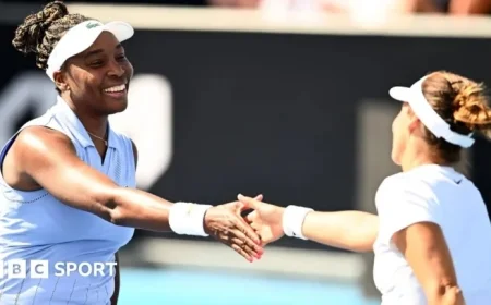 Tatjana Maria Defeats Venus Williams at Hobart International Singles