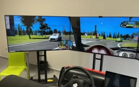 Driving Simulator Aids Stroke Recovery at Emile-Roux Hospital