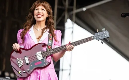 Jenny Lewis Celebrates 50th Birthday by ‘Marrying’ Her Dog in Wedding Gown