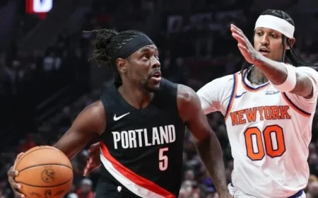 Portland Trail Blazers Defeated by New York Knicks