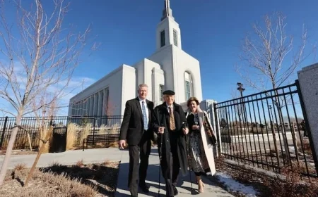 President Oaks Dedicates New Burley Idaho Temple