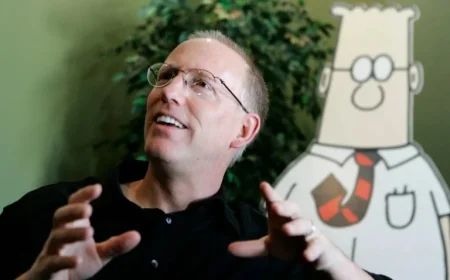 ‘Dilbert’ Creator Scott Adams, Known for Satirical Humor, Dies at 68