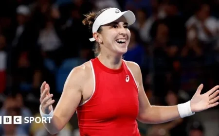 Belinda Bencic Reclaims Spot in Top 10 Post-Maternity