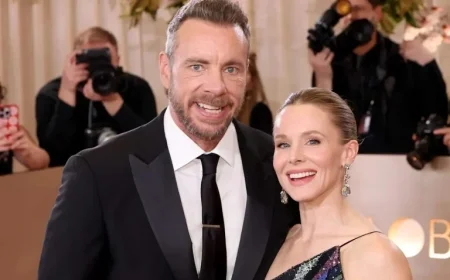Dax Shepard, Kristen Bell Enjoy 2026 Golden Globes Nominee Night Together