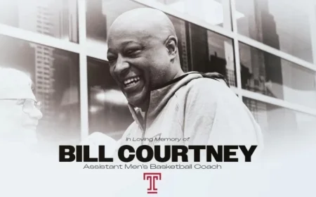 Temple University Honors Late Basketball Coach Bill Courtney