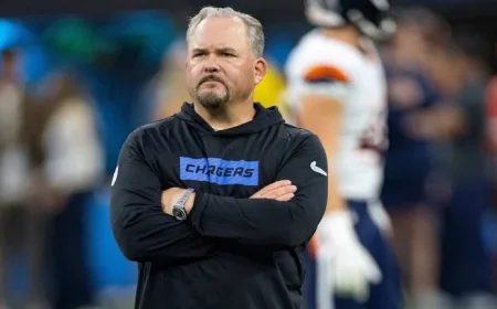 Chargers Dismiss Offensive Coordinator Greg Roman After Playoff Defeat