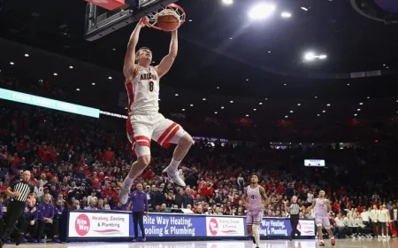 Arizona, Iowa State, UConn Top AP Men’s Basketball; Vanderbilt Breaks into Top 10