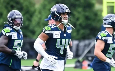 Seahawks’ LB Chazz Surratt Cleared to Resume Practice