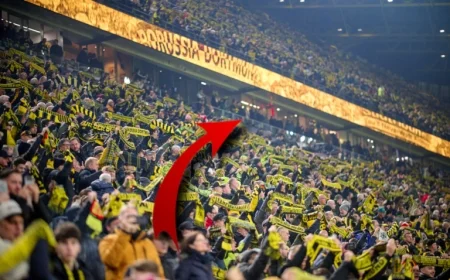 Future BVB Star Attends Dortmund vs. Bremen Match