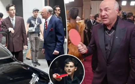 Kevin O’Leary Remembers Intense Scene with Timothée Chalamet in ‘Marty Supreme’