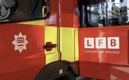 Firefighters Rescue Woman from Peckham House Blaze