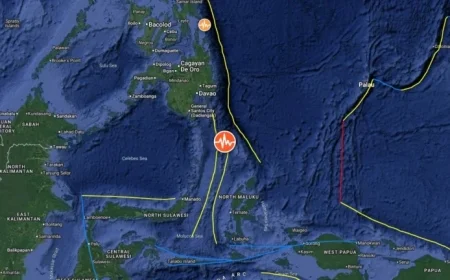 M6.5 Earthquake Strikes Indonesia’s Kepulauan Talaud Region