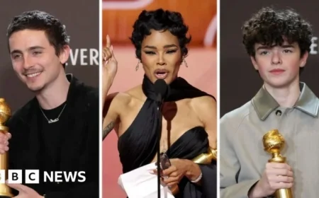 Timothée Chalamet, Teyana Taylor Shine at Golden Globes Highlights