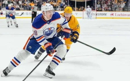 Oilers Face Predators: Pre-Game Report