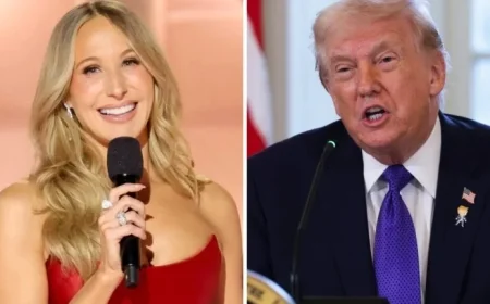 Nikki Glaser Shares Unused Golden Globes Jokes on ICE and Trump