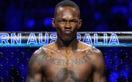 Israel Adesanya Faces Joe Pyfer in UFC Seattle Main Event