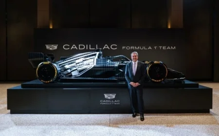 Cadillac F1 Team Reveals Special Edition Livery for Barcelona Shakedown
