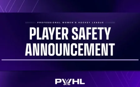 PWHL Player Safety Committee Issues Disciplinary Action for January 13, 2026