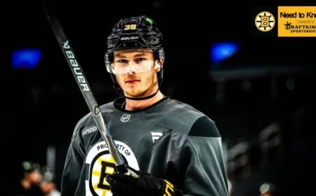 Bruins Battle Red Wings: Key Match Details