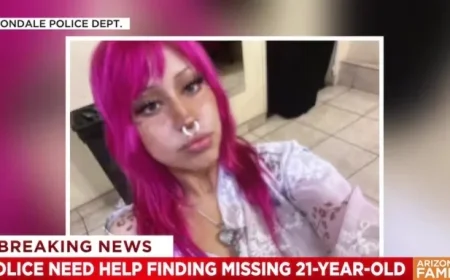 Turquoise Alert Activated for Missing 21-Year-Old in Avondale