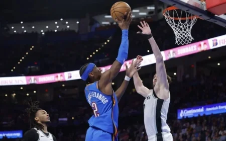 Gilgeous-Alexander Leads Thunder to Victory, Ending Spurs’ Losing Streak