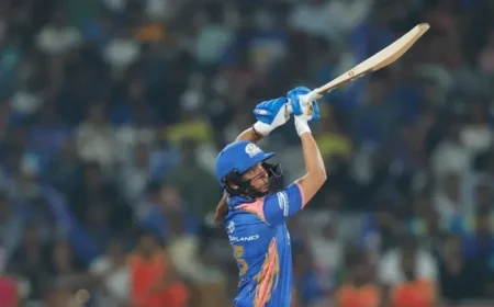 Harmanpreet’s Masterclass Secures WPL’s Second-Highest Chase, MI Triumphs Over Giants