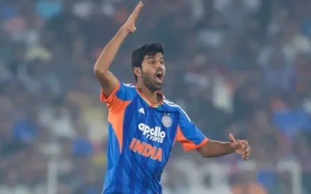 Badoni Replaces Injured Washington in India’s ODI Squad Against New Zealand