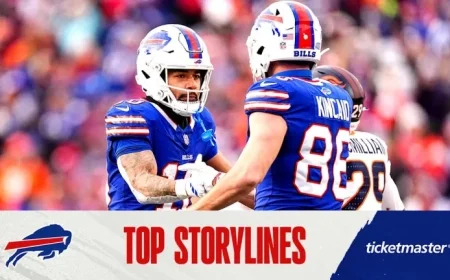 Top 5 Storylines as Bills Face Broncos