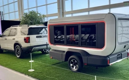 Honda’s Innovative Base Station Prototype Redefines Modern Trailer Design