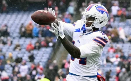 Bills WR Tyrell Shavers Tears ACL