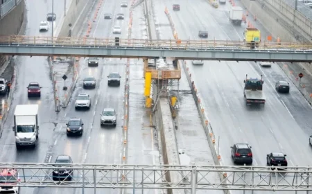 Devastating Potholes Disrupt Montreal’s Route 136 in Viger Tunnel
