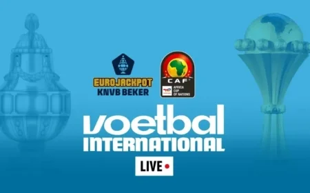 Salah Faces Mané in Africa Cup Final Showdown Live