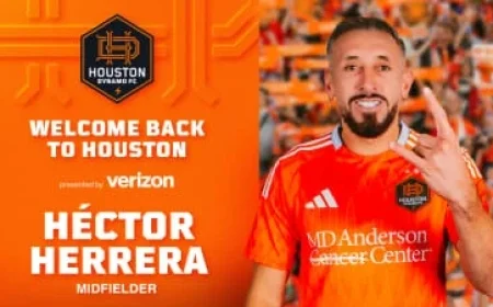 Houston Dynamo FC Reunites with Former Captain Héctor Herrera