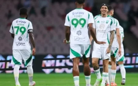 Al-Ahli Launches Rehabilitation for Injured Player Before Al-Taawoun Clash