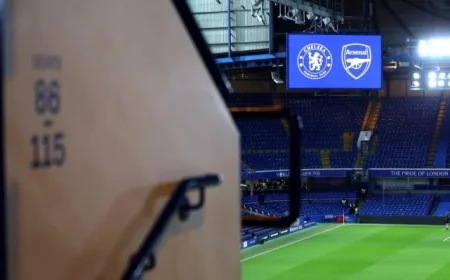 Chelsea vs Arsenal League Cup: Lineups Confirmed, Viewing Details