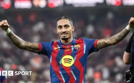 Raphinha: I Would Have Left Barca Without Flick’s Arrival
